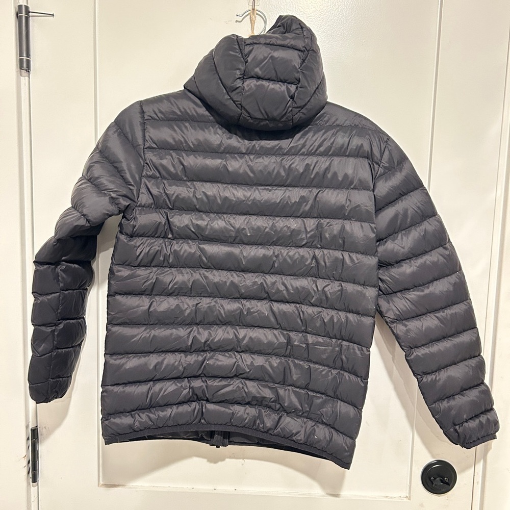 Eddie Bauer Men's Charcoal Puffer Jacket - Picture 3 of 6